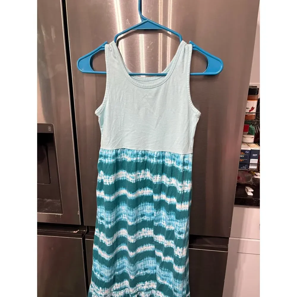 $5/15Faded Glory Blue Dress - L (10-12)